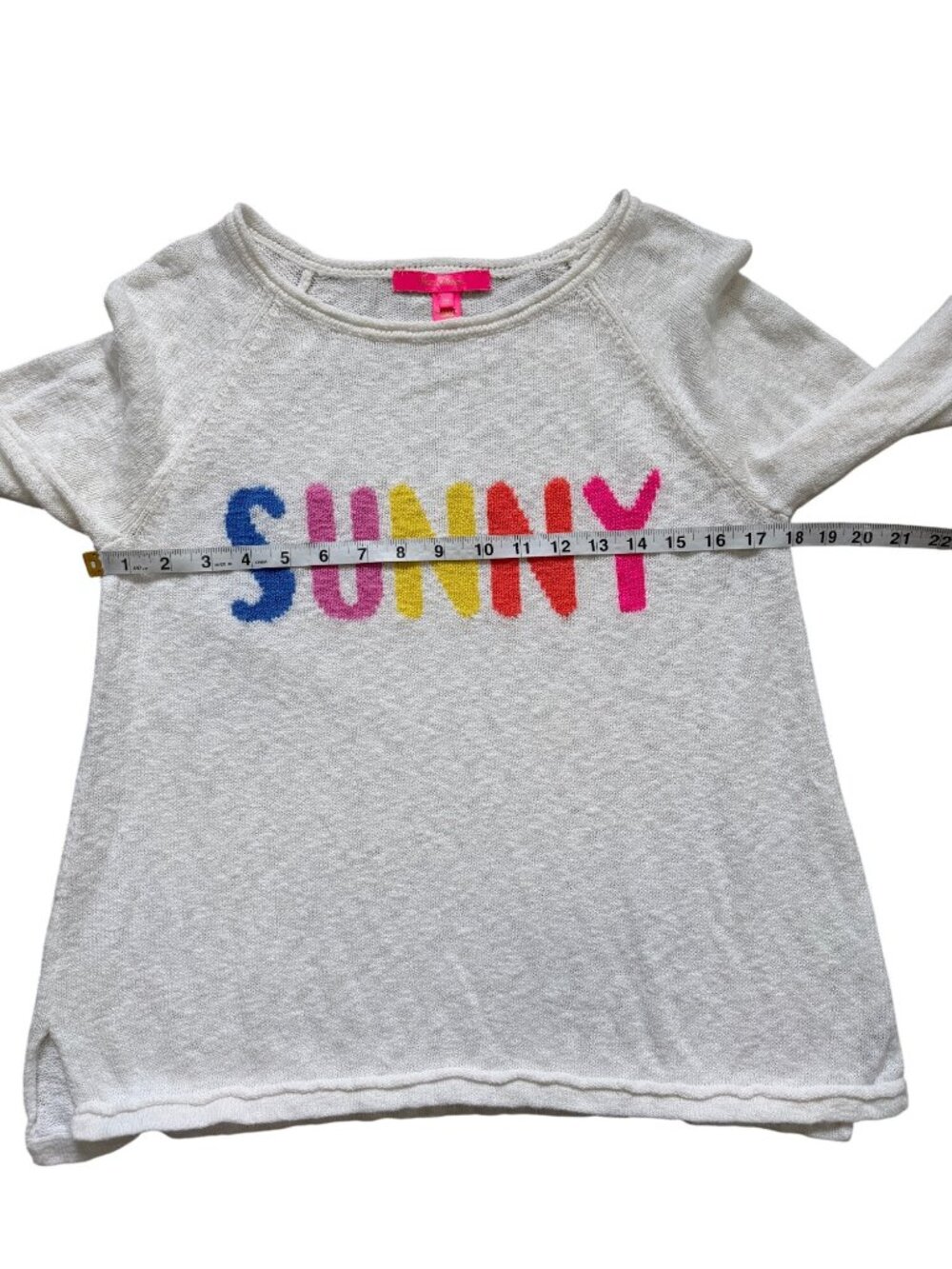 Lilly Pulitzer Sz M Lightweight Pullover Sweater Set of 2 Danette Sunny Paradise - Picture 10 of 13